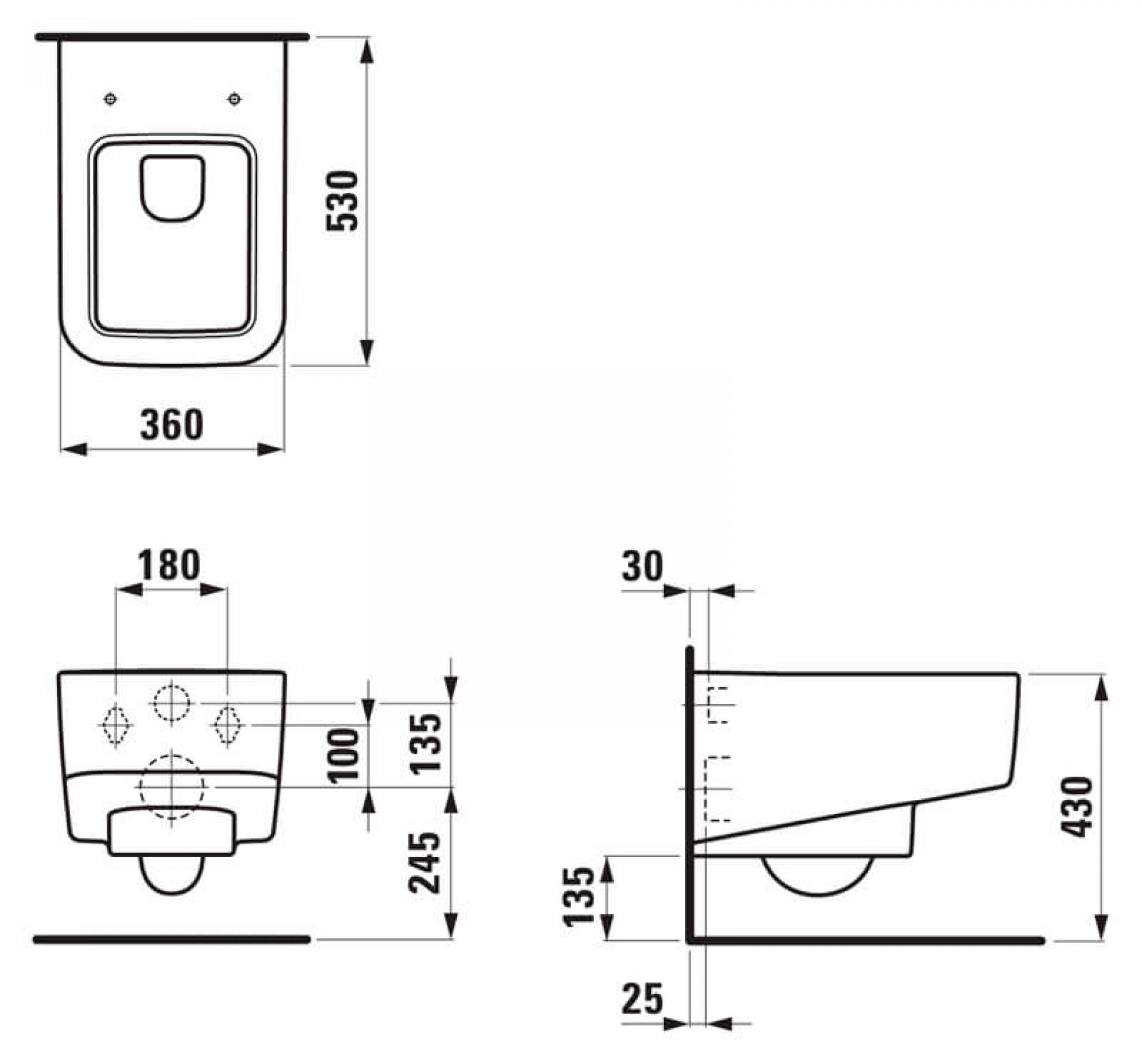 Фото — Laufen Pro S 8.2096.2.000.000.1 GROHE